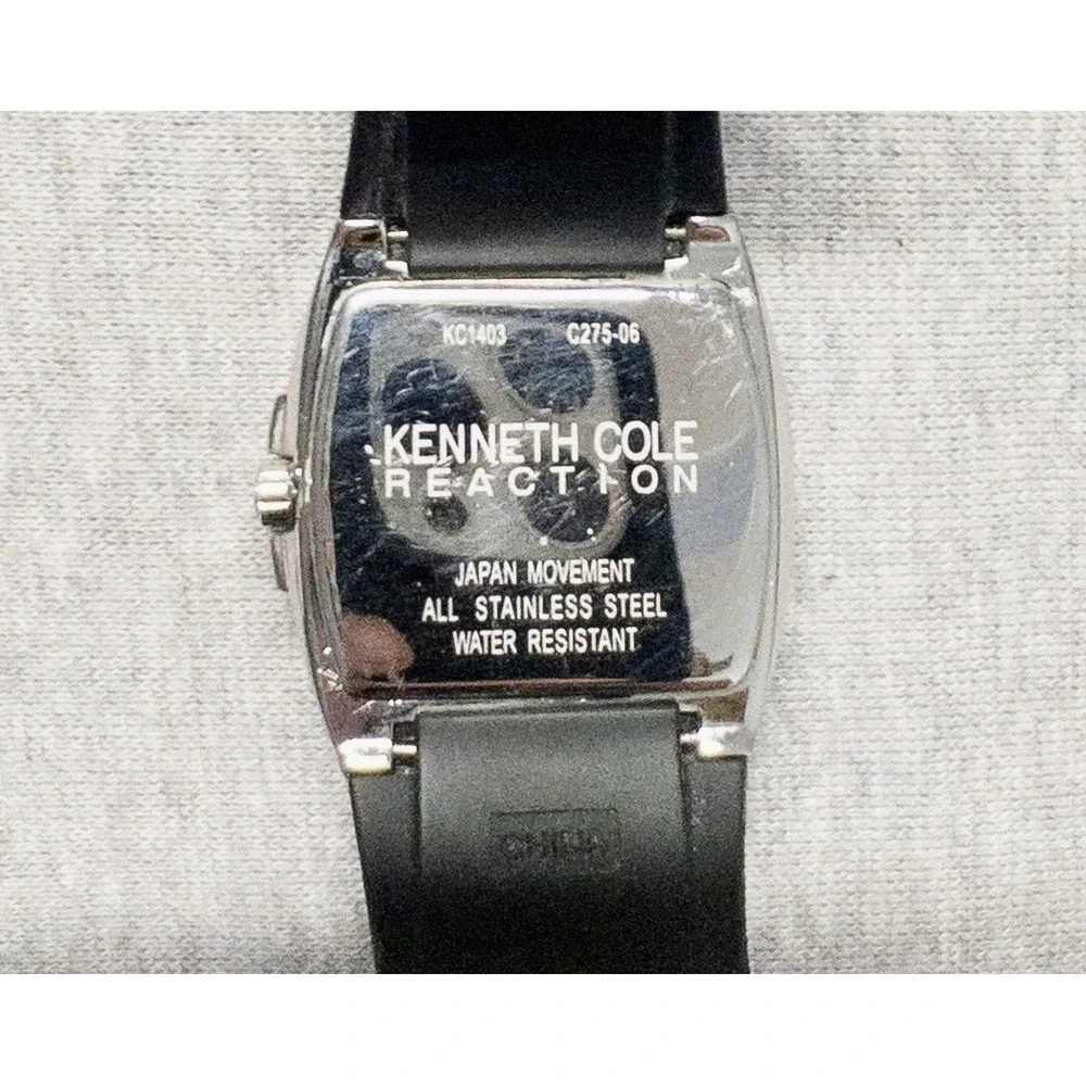 Kenneth Cole‎ KC1403 Wrist Watch Mens 38mm New Battery